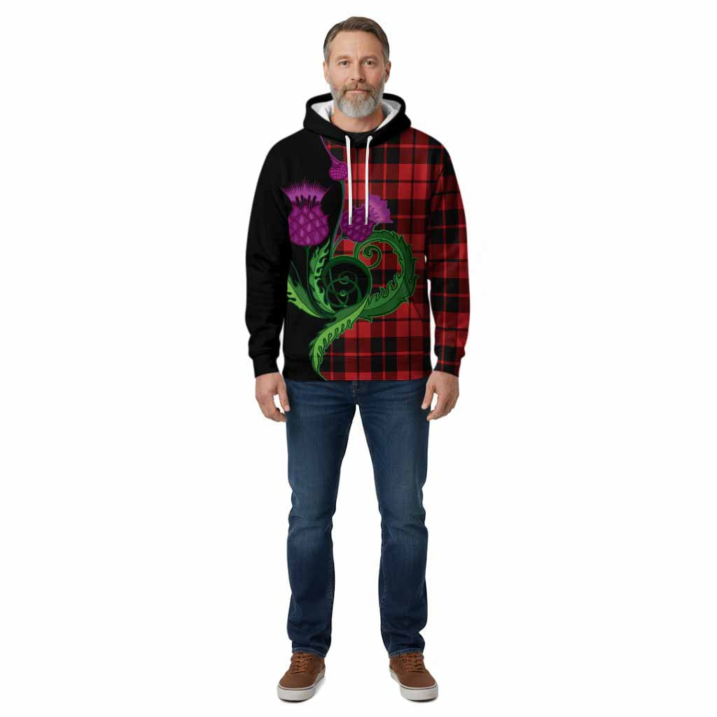 Hogg (Hog) Tartan Cotton Hoodie Traditional Scottish Thistle