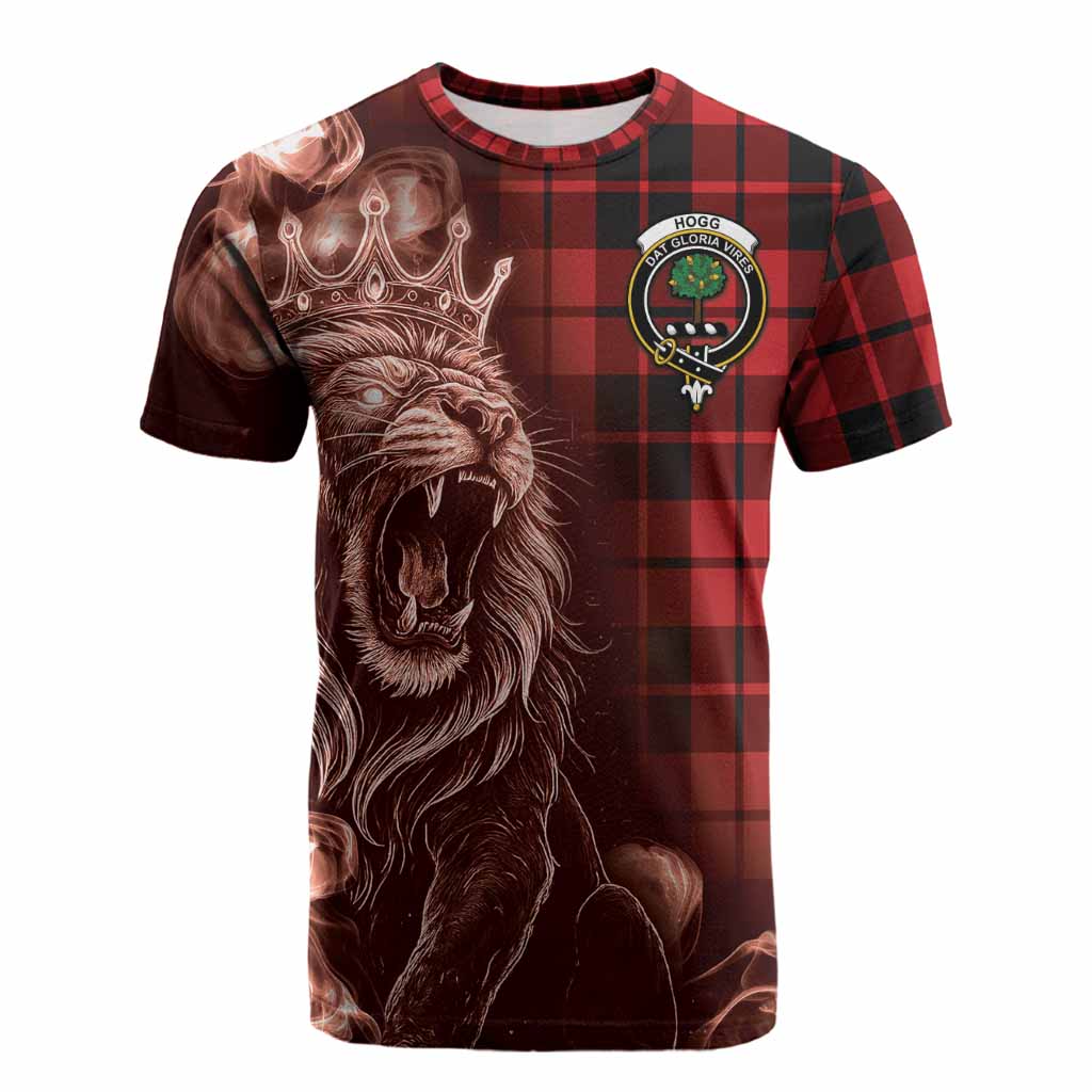 Hogg (Hog) Tartan Cotton T-shirt Roaring Lion Heritage
