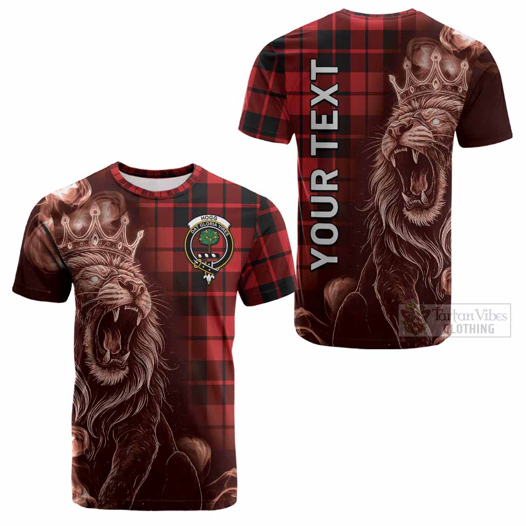 Hogg (Hog) Tartan Cotton T-shirt Roaring Lion Heritage
