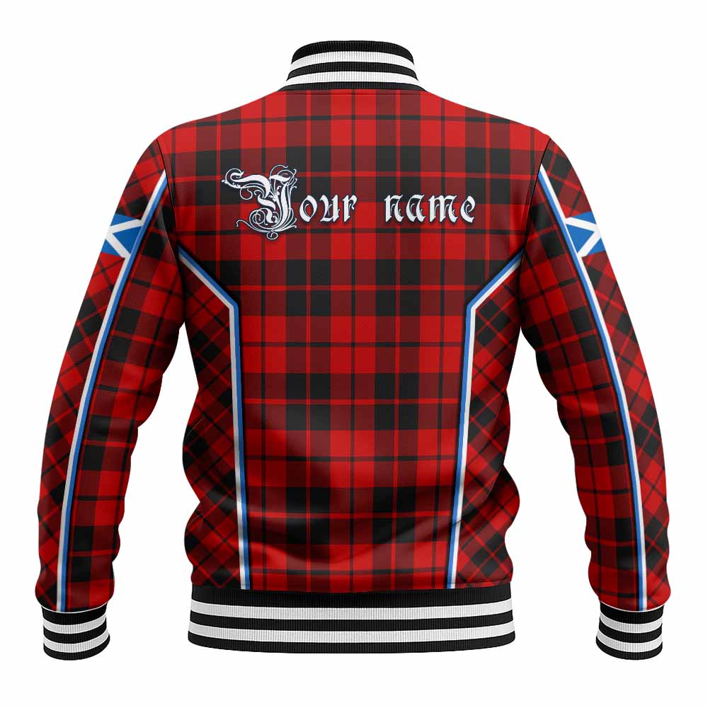 Hogg (Hog) Tartan Crest Baseball Jacket Scotland Coat of Arm Flag Style - Tartan Vibes Clothing