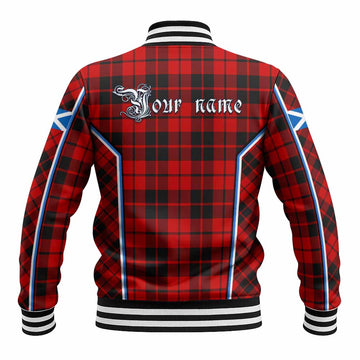 Hogg (Hog) Tartan Crest Baseball Jacket Scotland Coat of Arm Flag Style