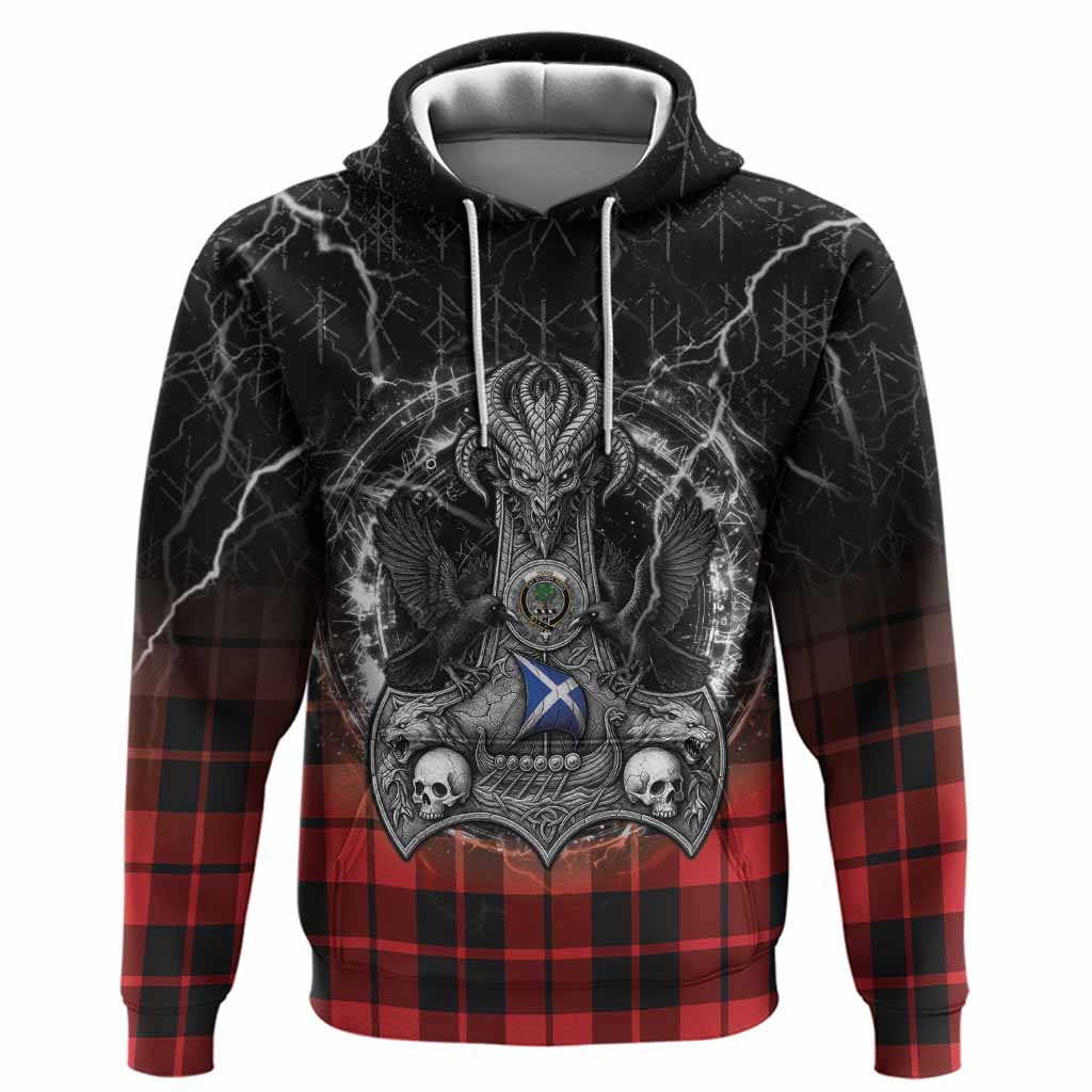 Hogg (Hog) Tartan Crest Hoodie Celtic Odin's Raven Legacy