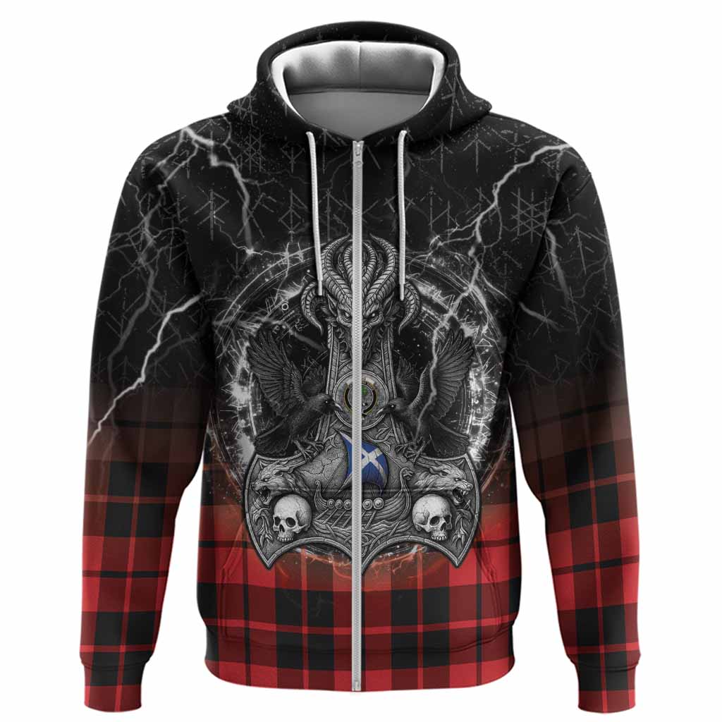 Hogg (Hog) Tartan Crest Hoodie Celtic Odin's Raven Legacy