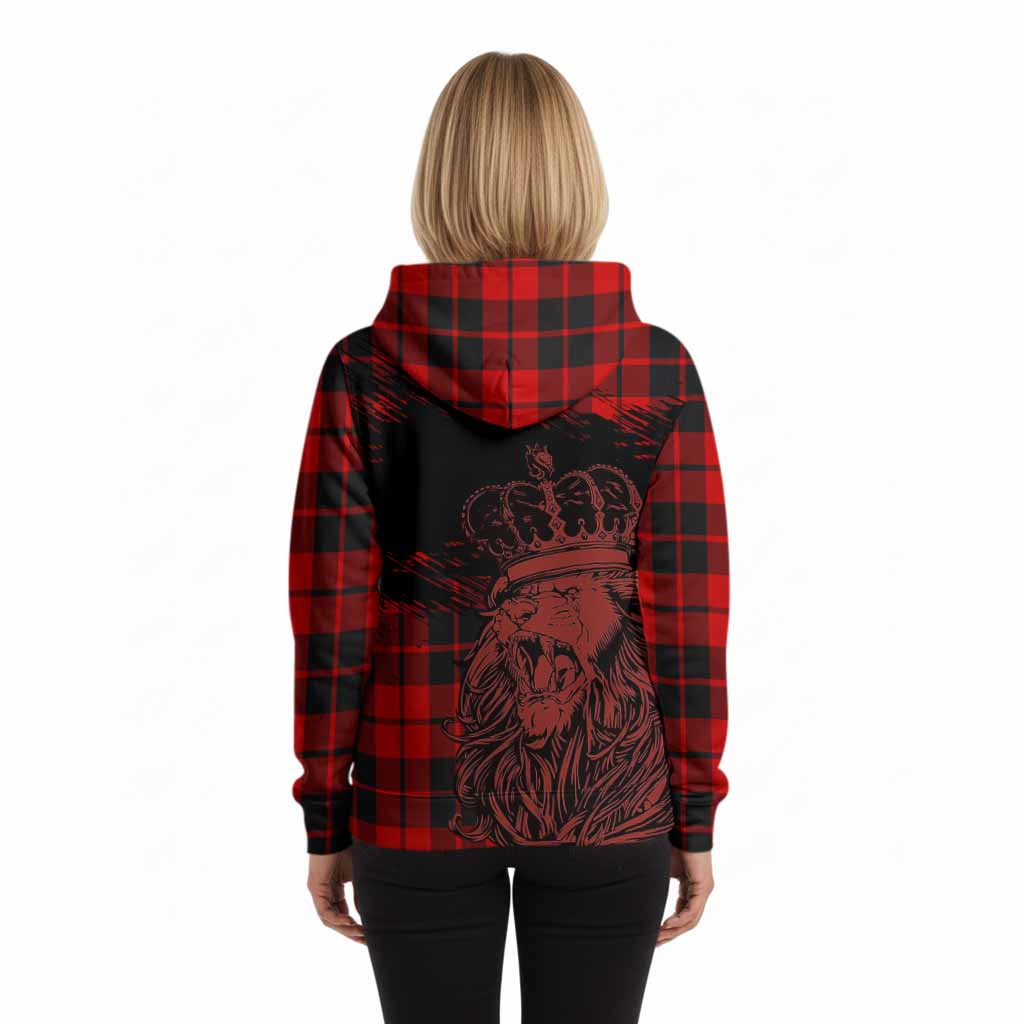 Hogg (Hog) Tartan Crest Hoodie Crowned Lion Heritage Style