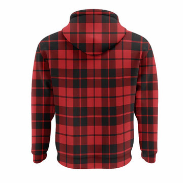 Hogg (Hog) Tartan Crest Hoodie Ferocious Lion Style