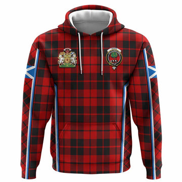 Hogg (Hog) Tartan Crest Hoodie Scotland Coat of Arm Flag Style - Tartan Vibes Clothing