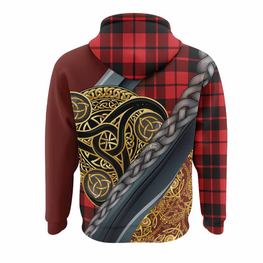 Hogg (Hog) Tartan Crest Hoodie Scottish Triskele Celtic