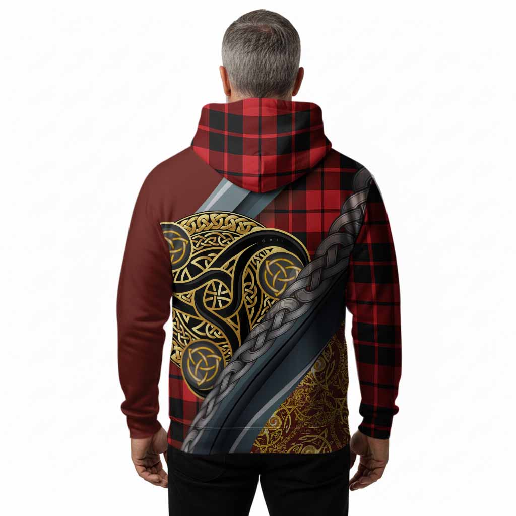 Hogg (Hog) Tartan Crest Hoodie Scottish Triskele Celtic