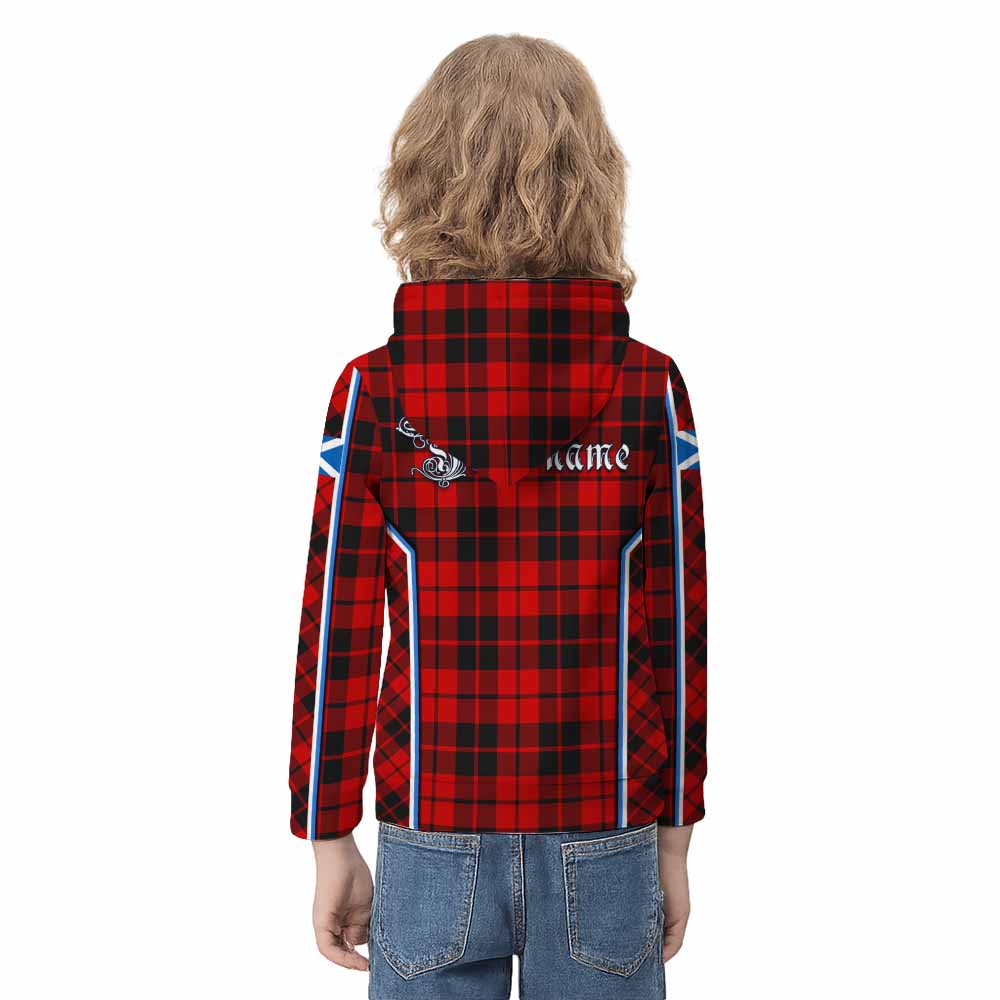 Hogg (Hog) Tartan Crest Kid Hoodie Scotland Coat of Arm Flag Style - Tartan Vibes Clothing