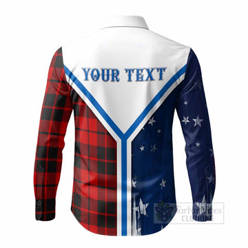 Hogg (Hog) Tartan Crest Long Sleeve Button Shirts Scottish-American Heritage