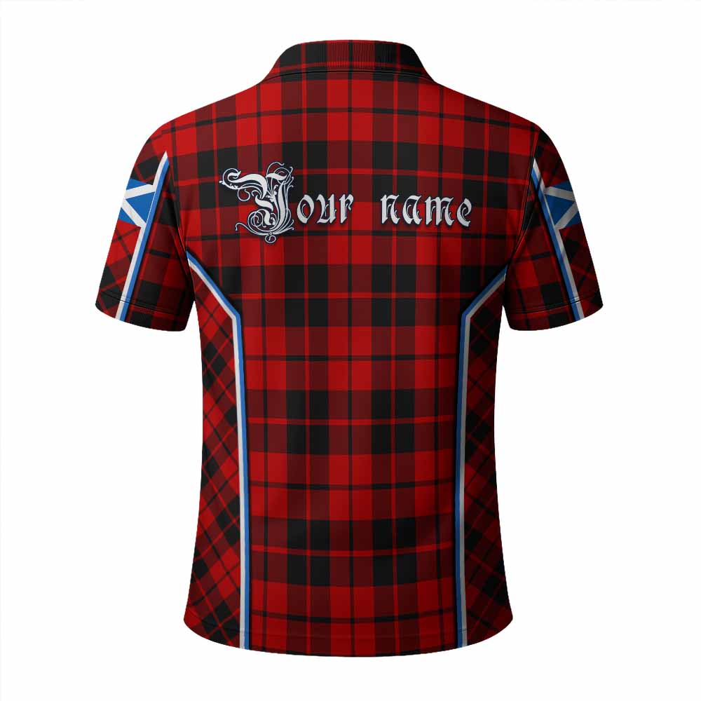 Hogg (Hog) Tartan Crest Polo Shirt Scotland Coat of Arm Flag Style - Tartan Vibes Clothing