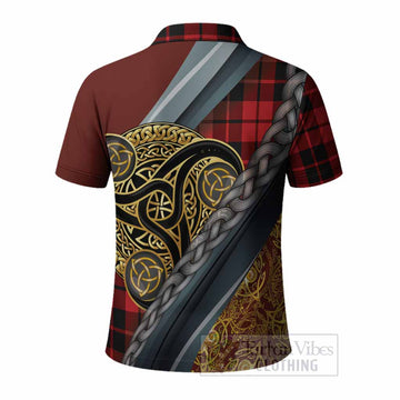 Hogg (Hog) Tartan Crest Polo Shirt Scottish Triskele Celtic