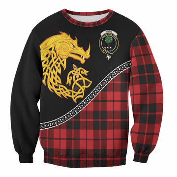 Hogg (Hog) Tartan Crest Sweatshirt Legendary Dragon Knot Half Style