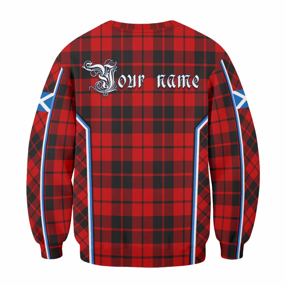 Hogg (Hog) Tartan Crest Sweatshirt Scotland Coat of Arm Flag Style - Tartan Vibes Clothing