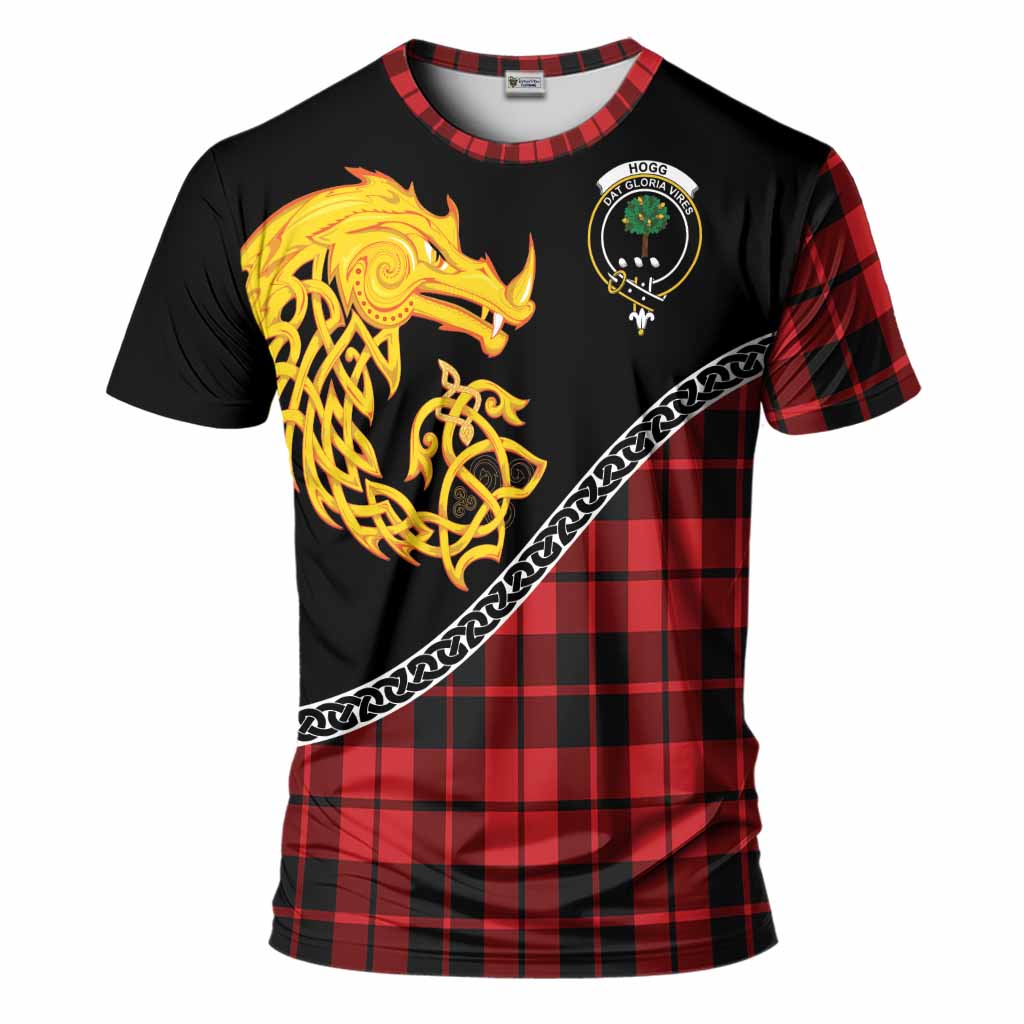 Hogg (Hog) Tartan Crest T-Shirt Legendary Dragon Knot Half Style