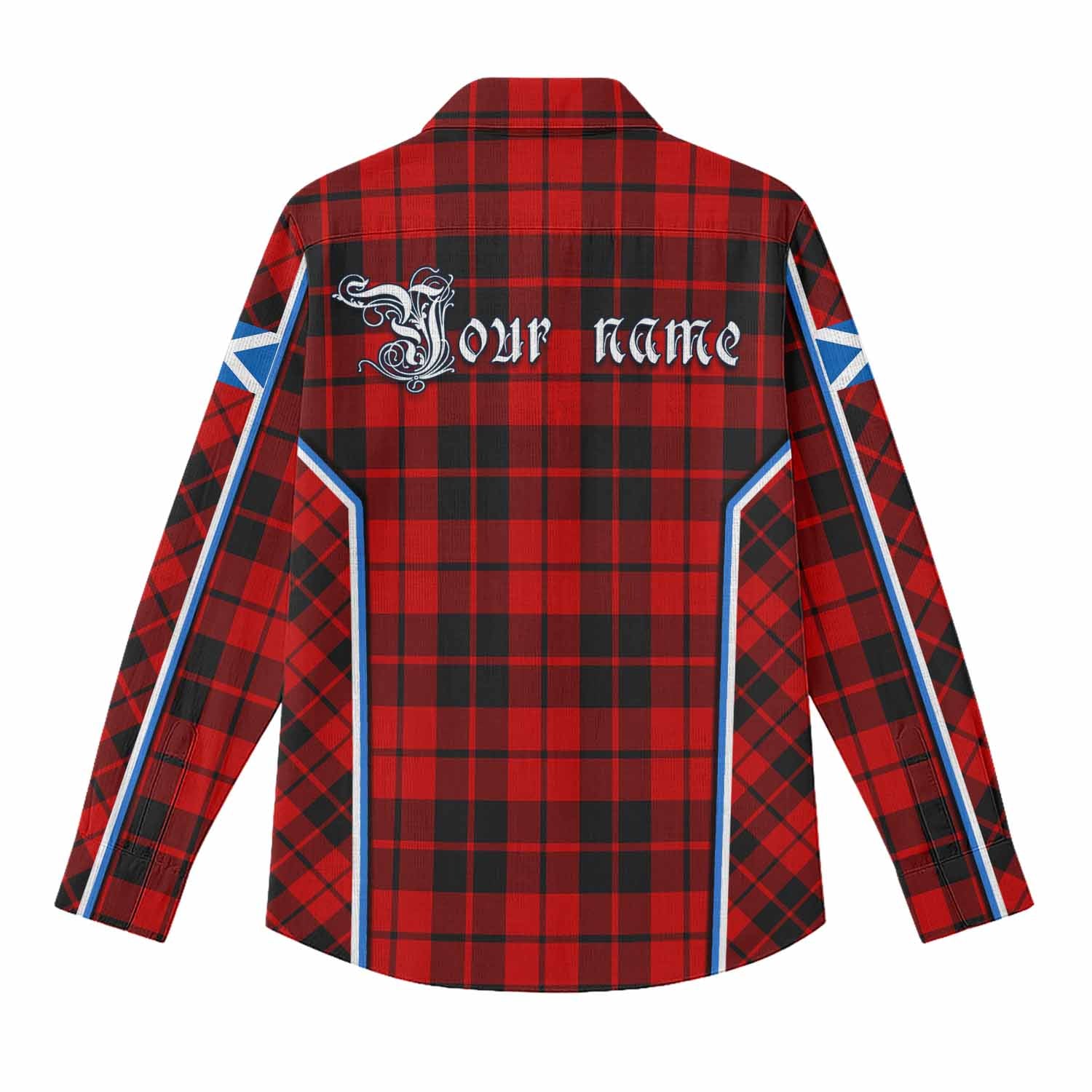 Hogg (Hog) Tartan Crest Women Casual Shirt Scotland Coat of Arm Flag Style - Tartan Vibes Clothing