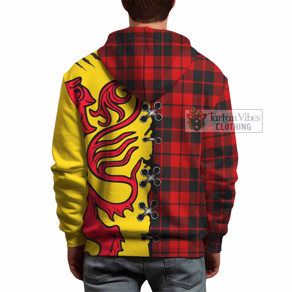 Hogg (Hog) Tartan Family Crest Hoodie Lion Rampant Honor - Tartan Vibes Clothing