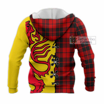 Hogg (Hog) Tartan Family Crest Knitted Hoodie Lion Rampant Honor