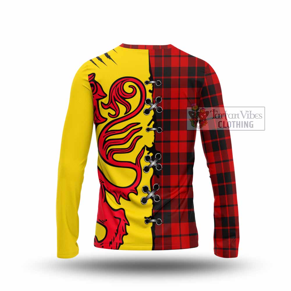 Hogg (Hog) Tartan Family Crest Long Sleeve T-Shirt Lion Rampant Honor - Tartan Vibes Clothing