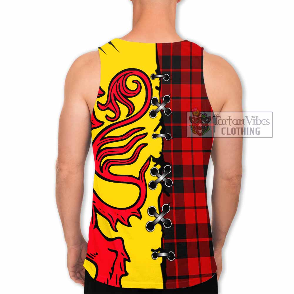 Hogg (Hog) Tartan Family Crest Men Tank Top Lion Rampant Honor - Tartan Vibes Clothing
