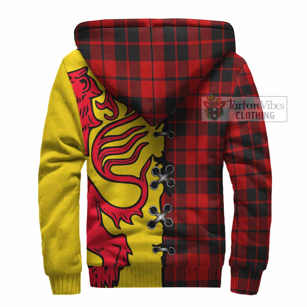 Hogg (Hog) Tartan Family Crest Sherpa Hoodie Lion Rampant Honor - Tartan Vibes Clothing