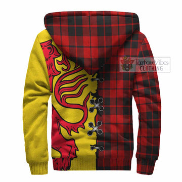 Hogg (Hog) Tartan Family Crest Sherpa Hoodie Lion Rampant Honor