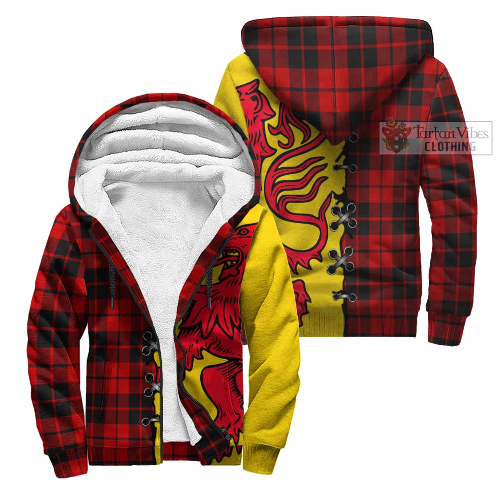 Hogg (Hog) Tartan Family Crest Sherpa Hoodie Lion Rampant Honor - Tartan Vibes Clothing