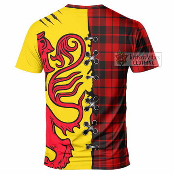 Hogg (Hog) Tartan Family Crest T-shirt Lion Rampant Honor - Tartan Vibes Clothing