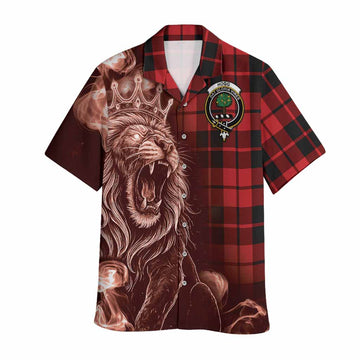 Hogg (Hog) Tartan Hawaiian Shirt Roaring Lion Heritage
