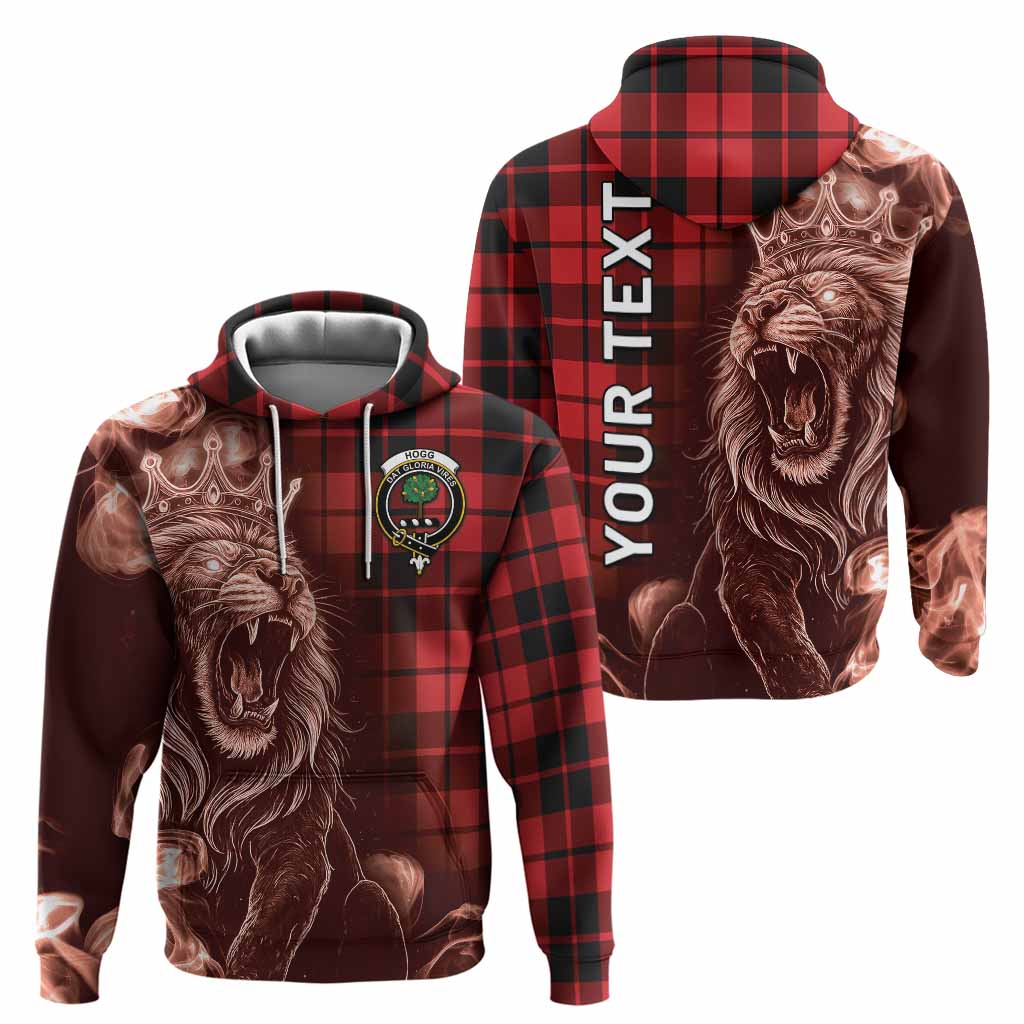 Hogg (Hog) Tartan Hoodie Roaring Lion Heritage