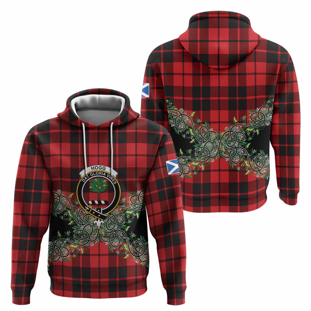 Hogg (Hog) Tartan Hoodie Thistle Scottish Spirit