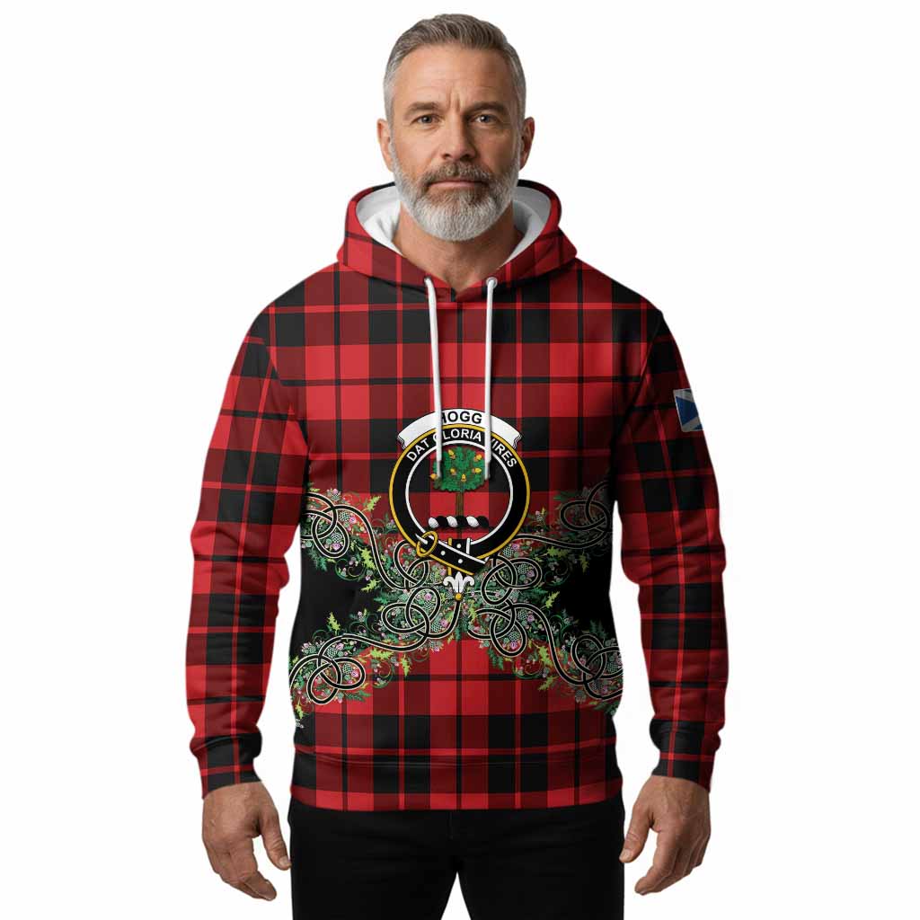 Hogg (Hog) Tartan Hoodie Thistle Scottish Spirit