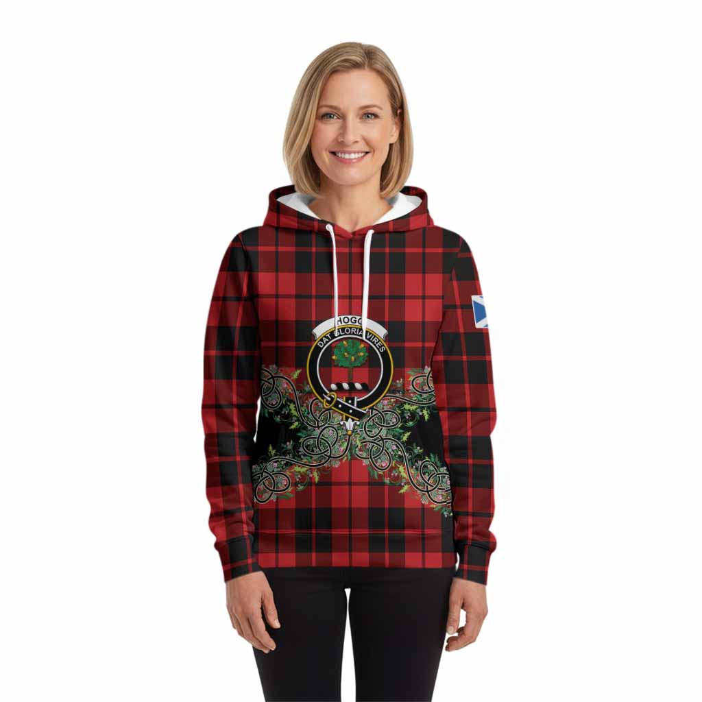Hogg (Hog) Tartan Hoodie Thistle Scottish Spirit