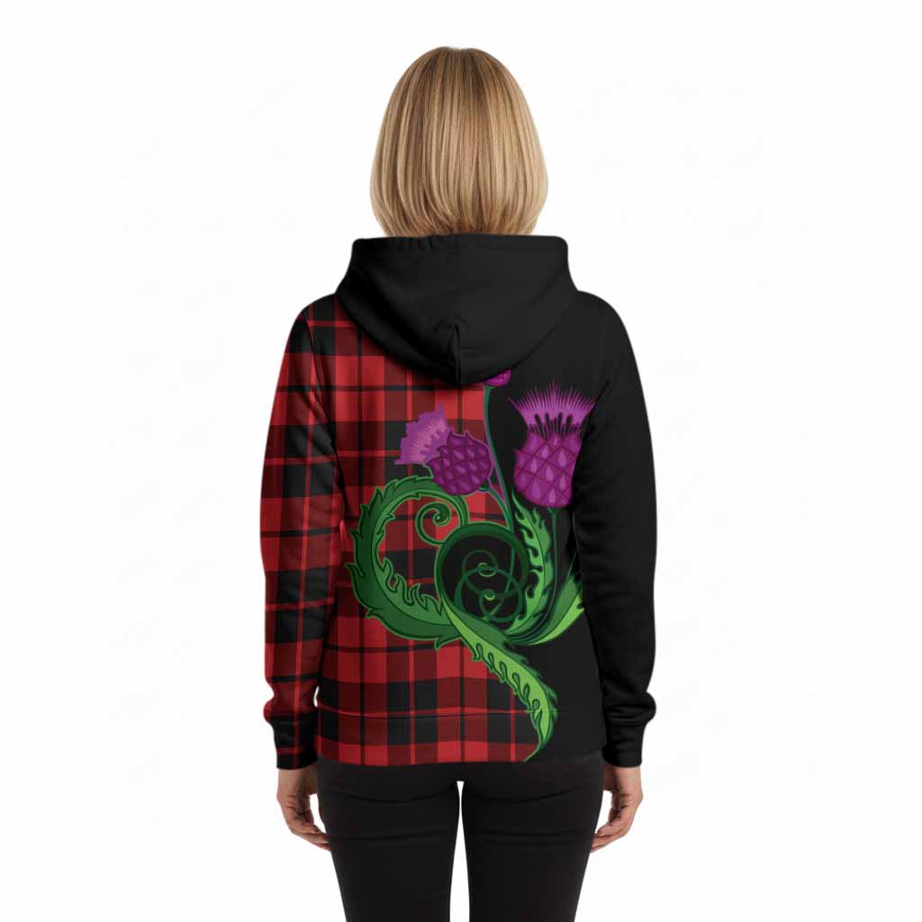 Hogg (Hog) Tartan Hoodie Traditional Scottish Thistle