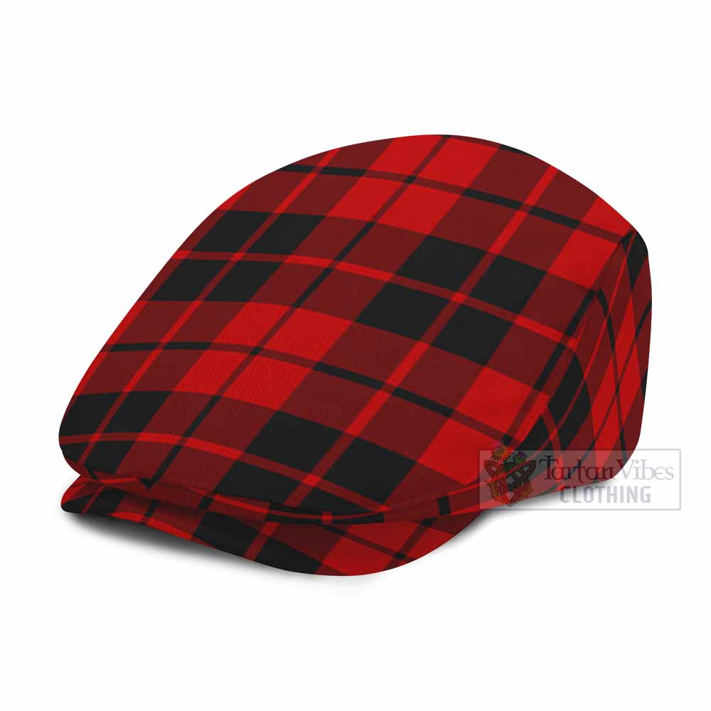 Hogg (Hog) Tartan Jeff Cap, Tartan Flat Cap