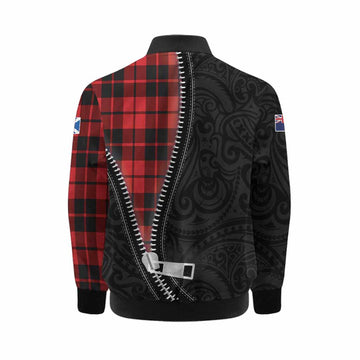 Hogg (Hog) Tartan Kid Bomber Jacket New Zealand Pattern Unique Zipper Stylized