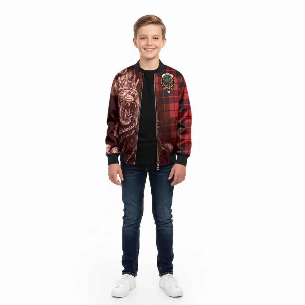 Hogg (Hog) Tartan Kid Bomber Jacket Roaring Lion Heritage