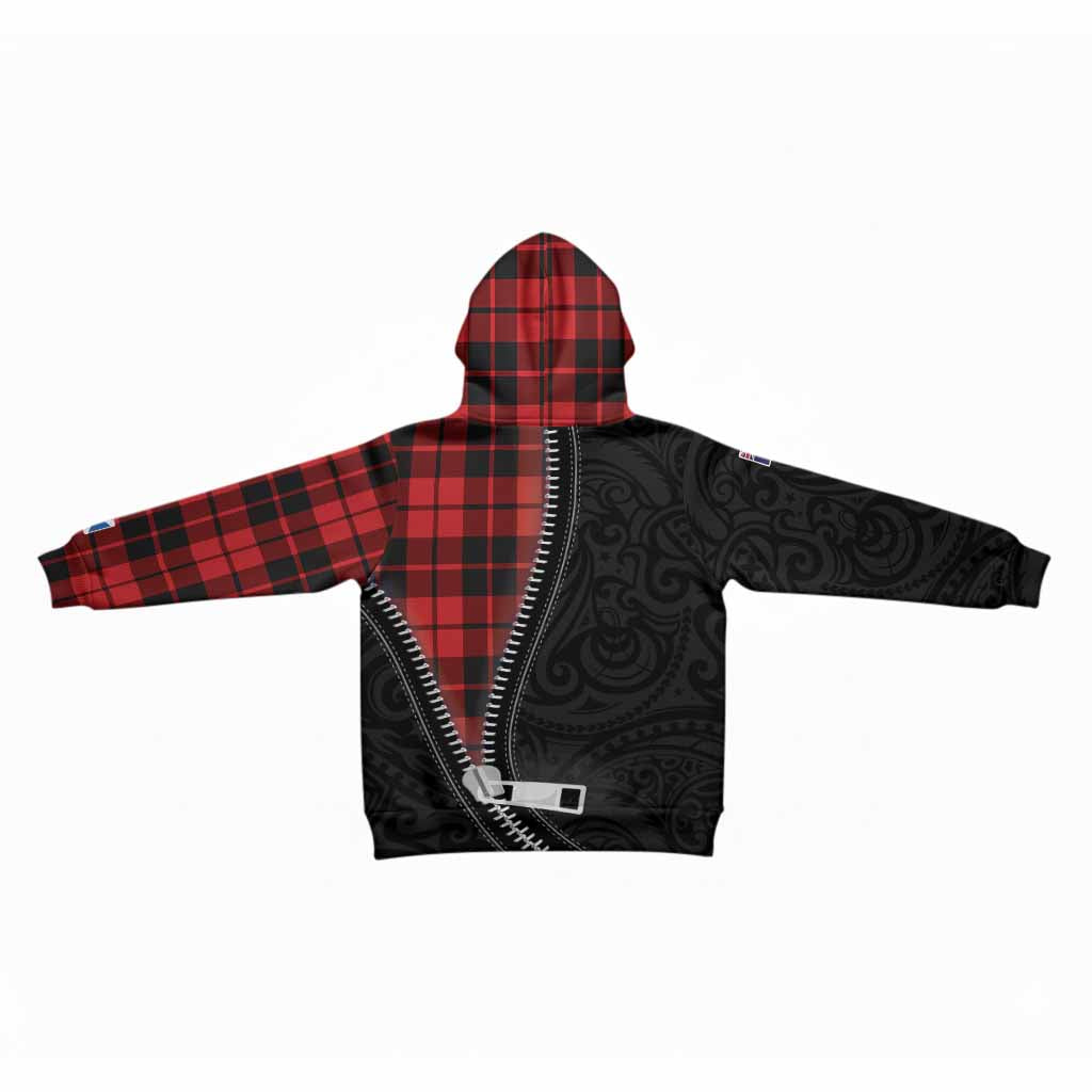 Hogg (Hog) Tartan Kid Hoodie New Zealand Pattern Unique Zipper Stylized