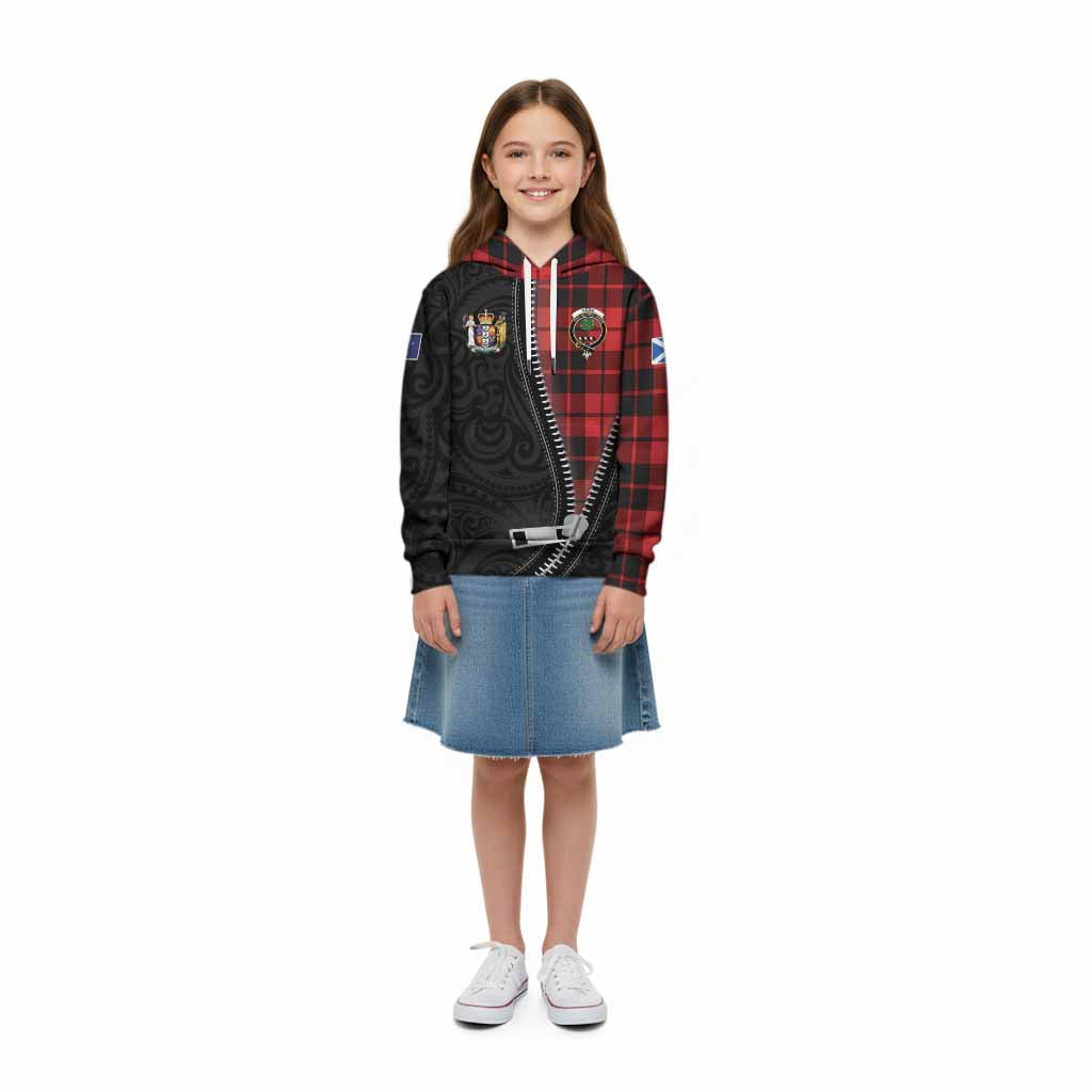Hogg (Hog) Tartan Kid Hoodie New Zealand Pattern Unique Zipper Stylized