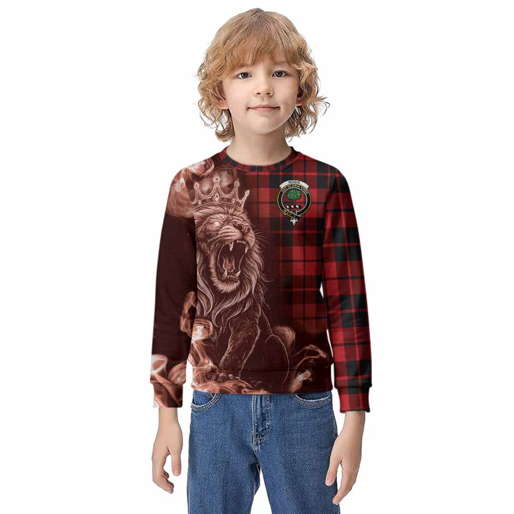 Hogg (Hog) Tartan Kid Knitted Sweatshirt Roaring Lion Heritage