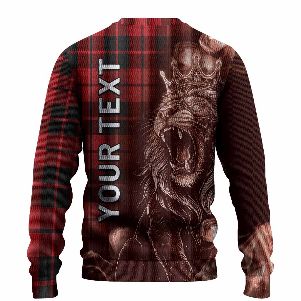 Hogg (Hog) Tartan Knitted Sweater Roaring Lion Heritage