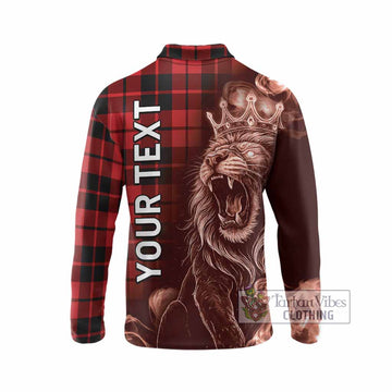 Hogg (Hog) Tartan Long Sleeve Polo Shirt Roaring Lion Heritage
