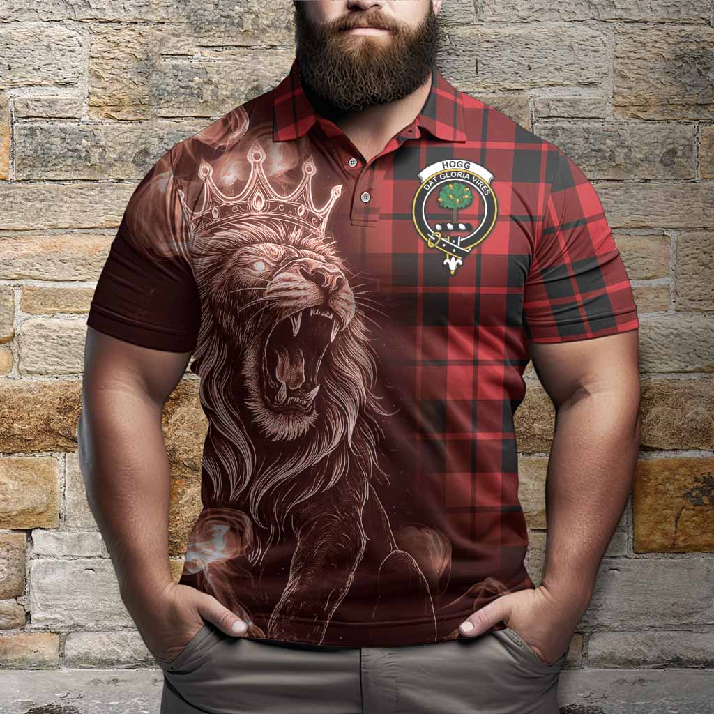 Hogg (Hog) Tartan Polo Shirt Roaring Lion Heritage