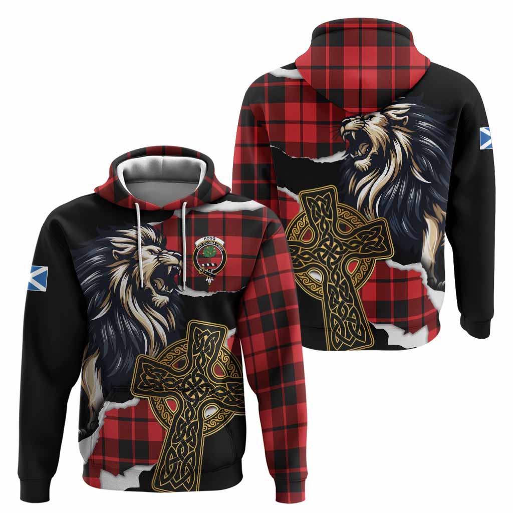 Hogg (Hog) Tartan Scottish Hoodie Lion Celtic Heritage