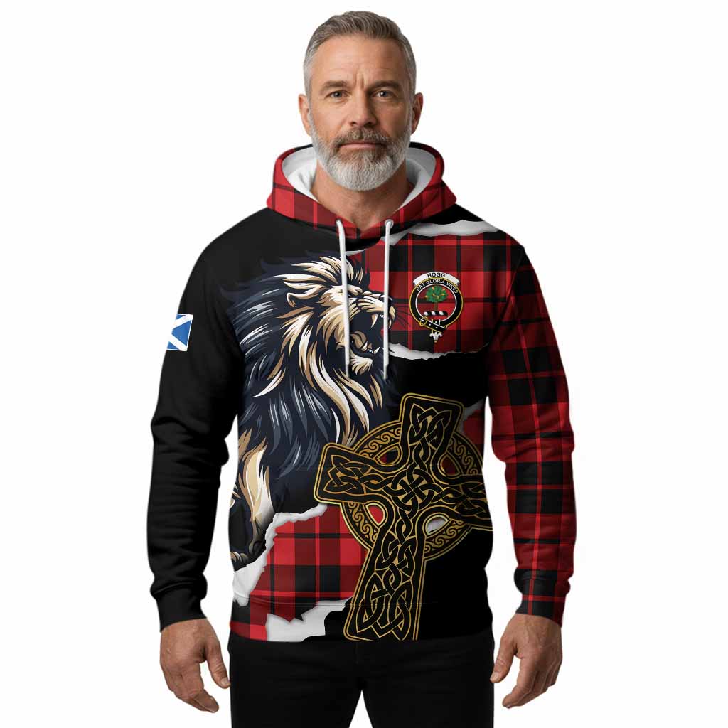 Hogg (Hog) Tartan Scottish Hoodie Lion Celtic Heritage