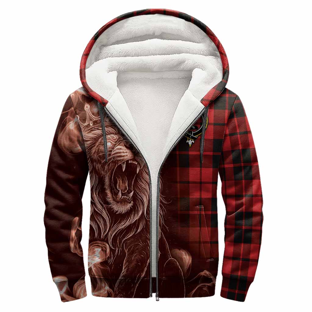 Hogg (Hog) Tartan Sherpa Hoodie Roaring Lion Heritage