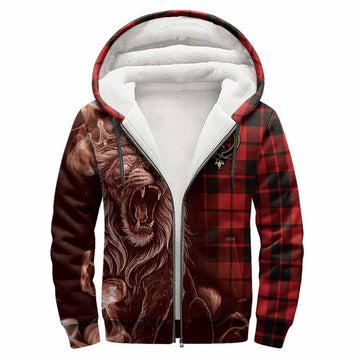 Hogg (Hog) Tartan Sherpa Hoodie Roaring Lion Heritage
