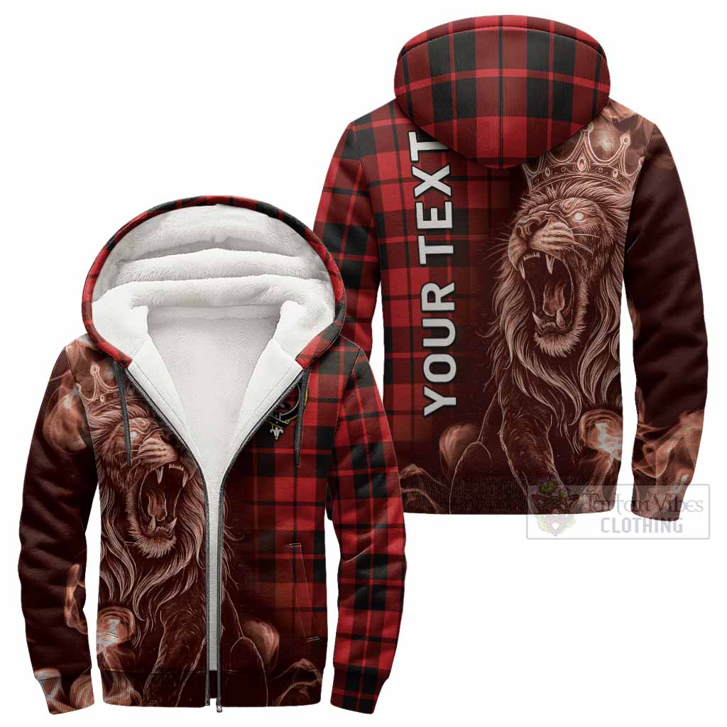 Hogg (Hog) Tartan Sherpa Hoodie Roaring Lion Heritage