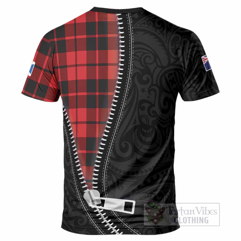 Hogg (Hog) Tartan T-Shirt New Zealand Pattern Unique Zipper Stylized