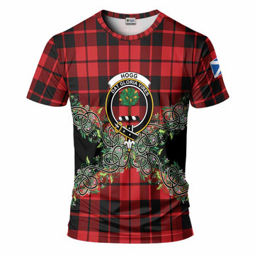 Hogg (Hog) Tartan T-Shirt Thistle Scottish Spirit